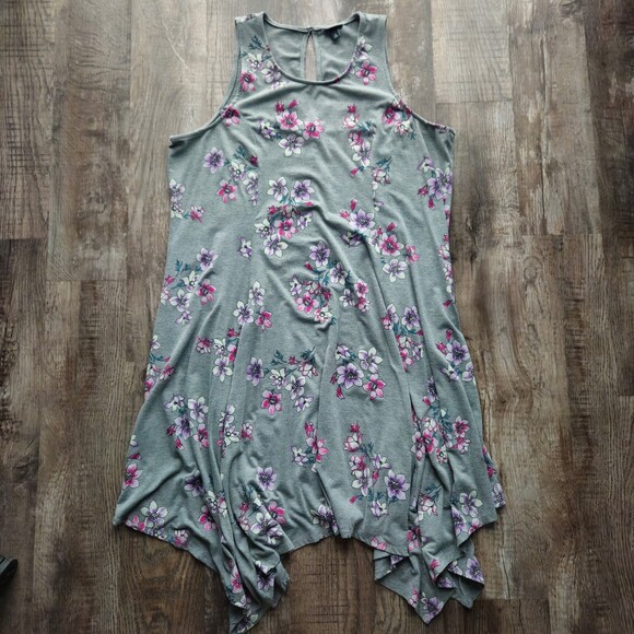 Torrid Midi Jersey Trapeze Dress - Picture 2 of 4